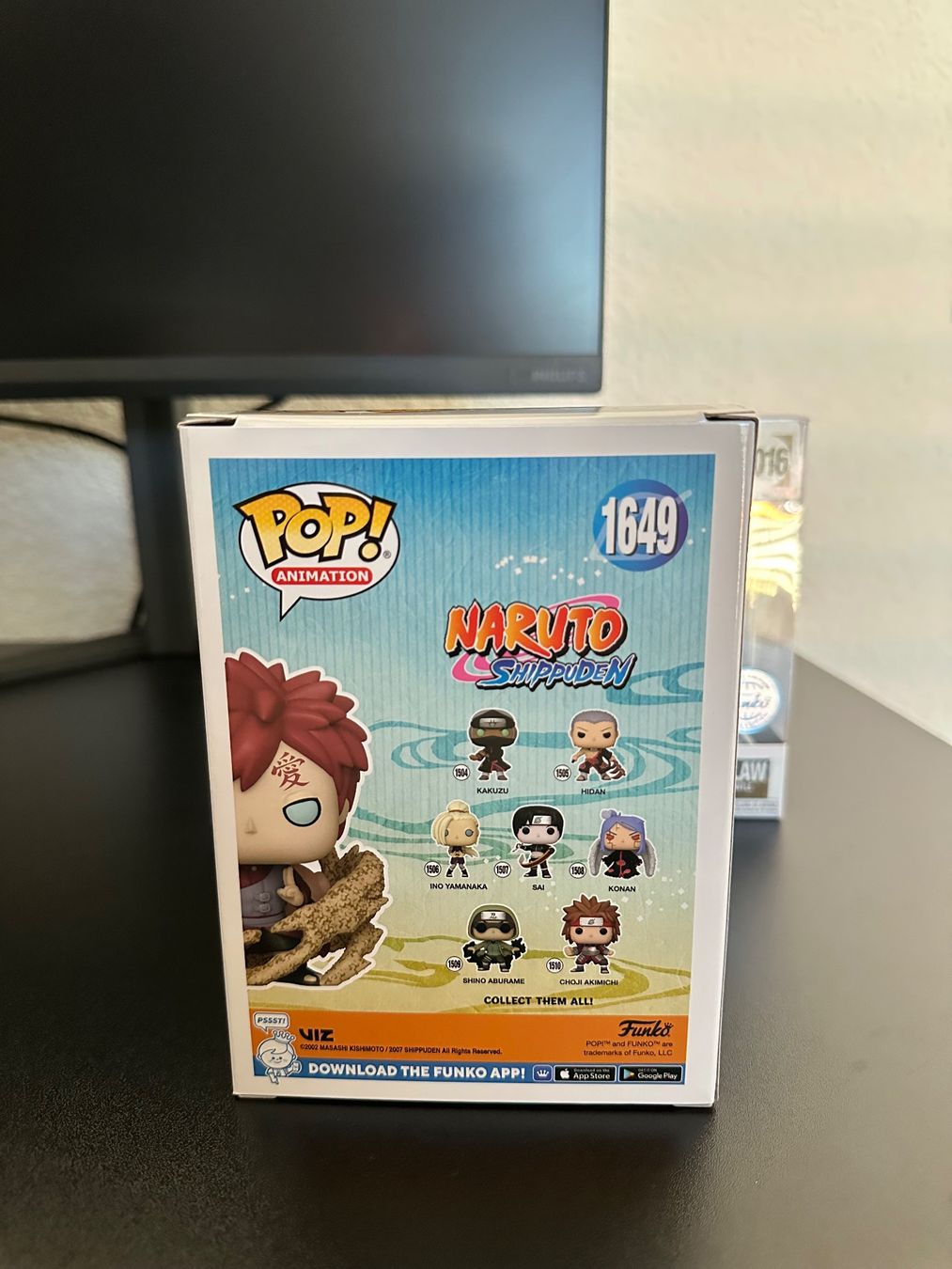 Funko Statuette: Funko Pop Gaara (Naruto) Nr. 1649 – Nuovo e nell'imballaggio originale da Weinfelden venduto da dyildiz95 1