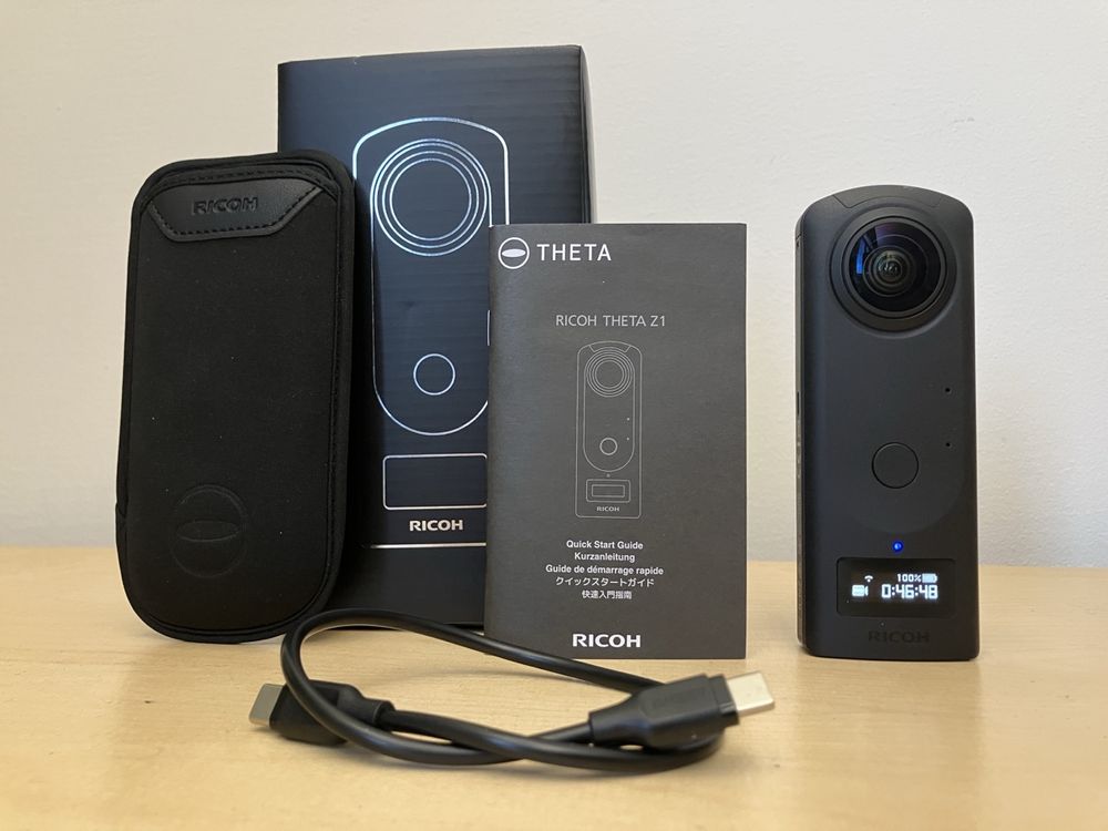 Ricoh Theta Z1 360 Grad Kamera mit Stativ (Gebraucht) in Güttingen für ...