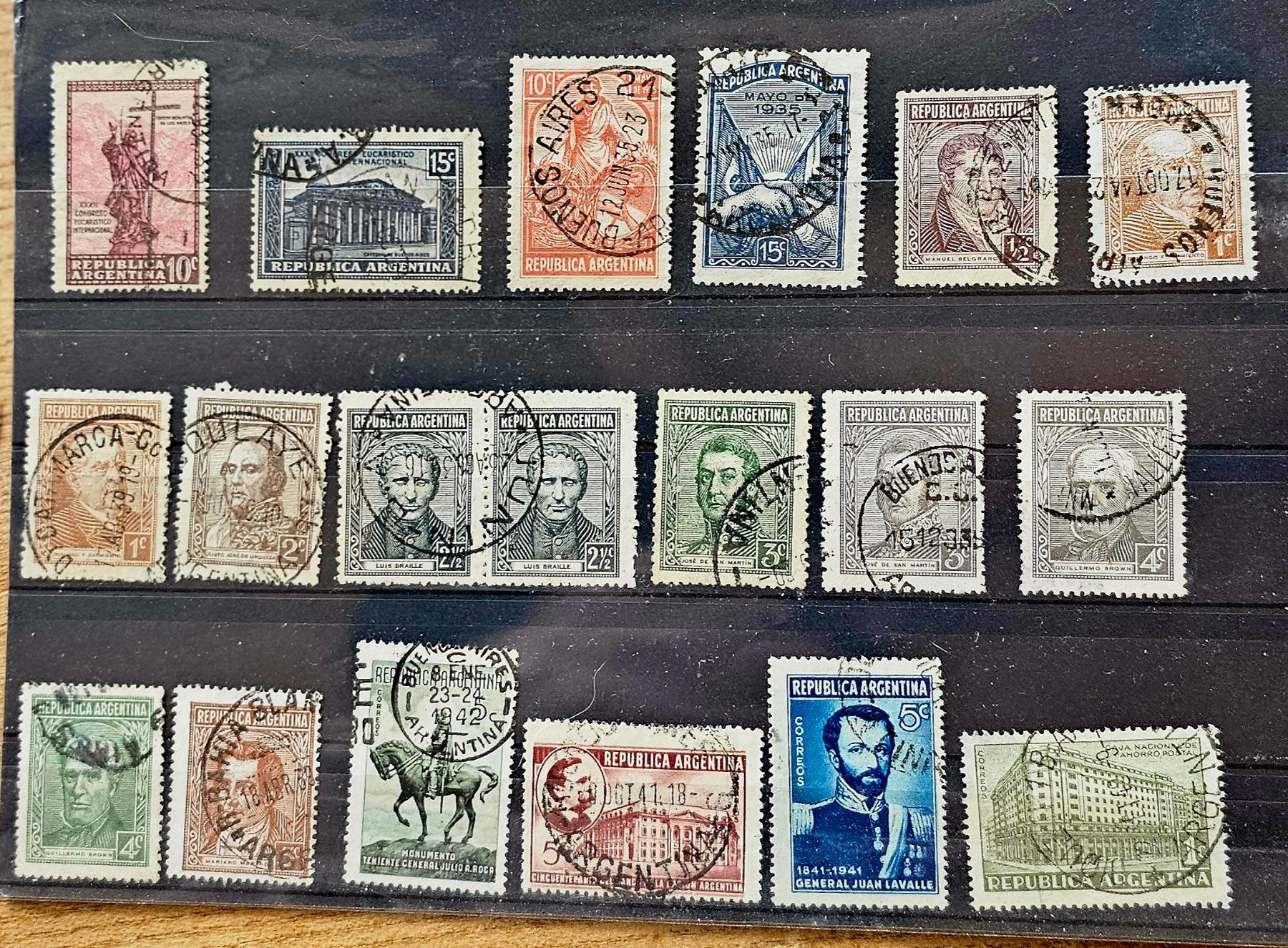Alle Briefmarken: ARGENTINIEN alte Briefmarken – Gebraucht aus Les Valettes von Nuba1