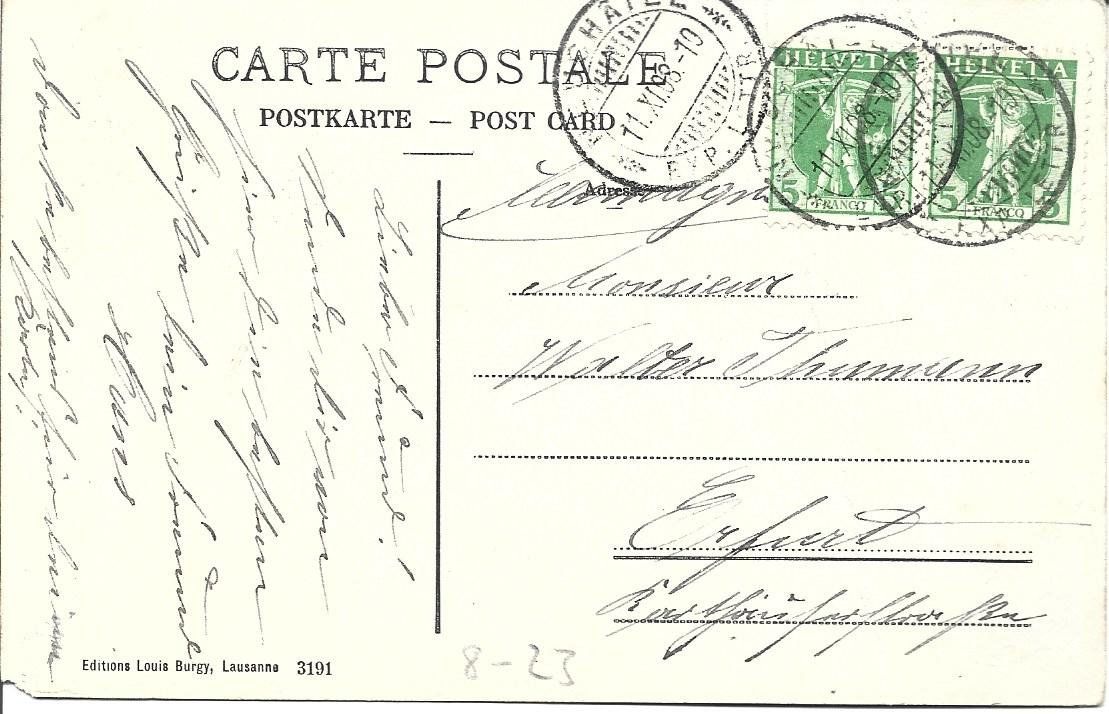 Cartoline postali: AK  Weinlese  NE – Usato da Appenzell venduto da mai25 1