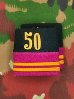 Schulterpatten Ord. 1949 Oberleutnant, Bat 50, Set