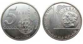 5€uro 2003-150 Anos do Primeiro Selo Português