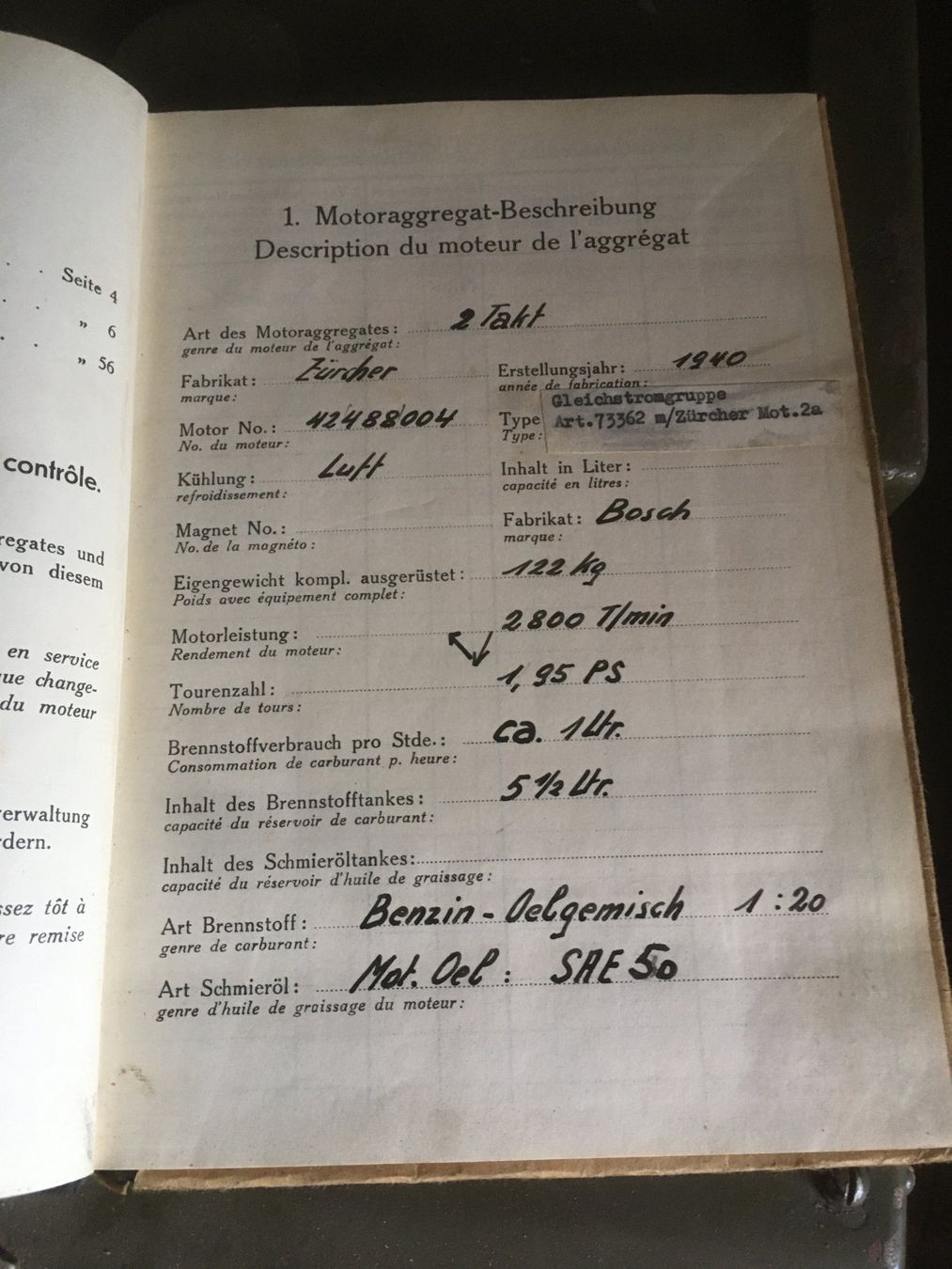 Stromgeneratoren: Notstromaggregat – Gebraucht aus Möhlin von Panjo63 3