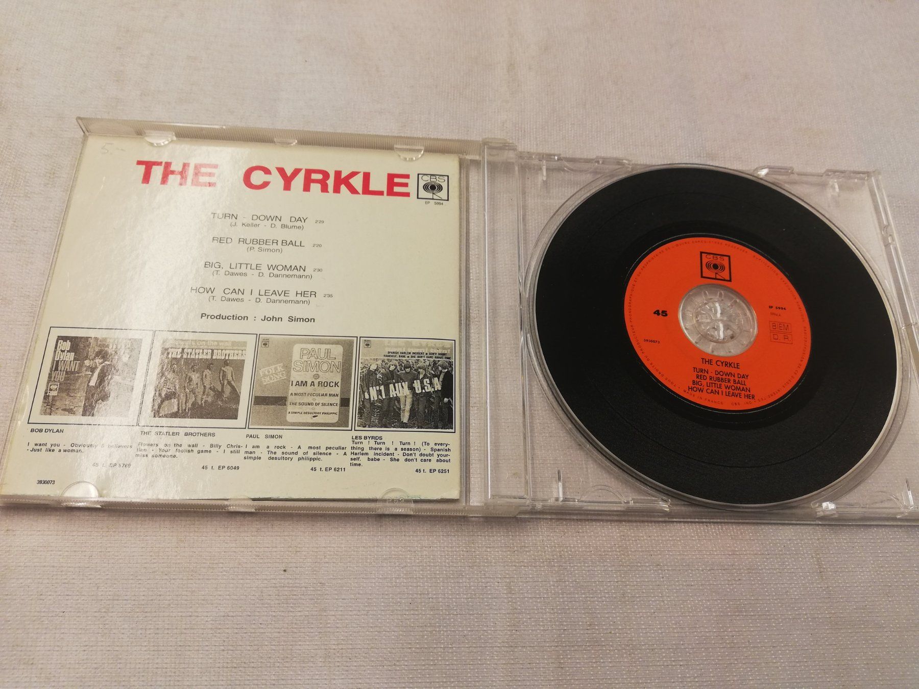 CDs: THE CYRKLE - TURN-DOWN DAY – Gebraucht aus Bern von Vinylsound.ch 2