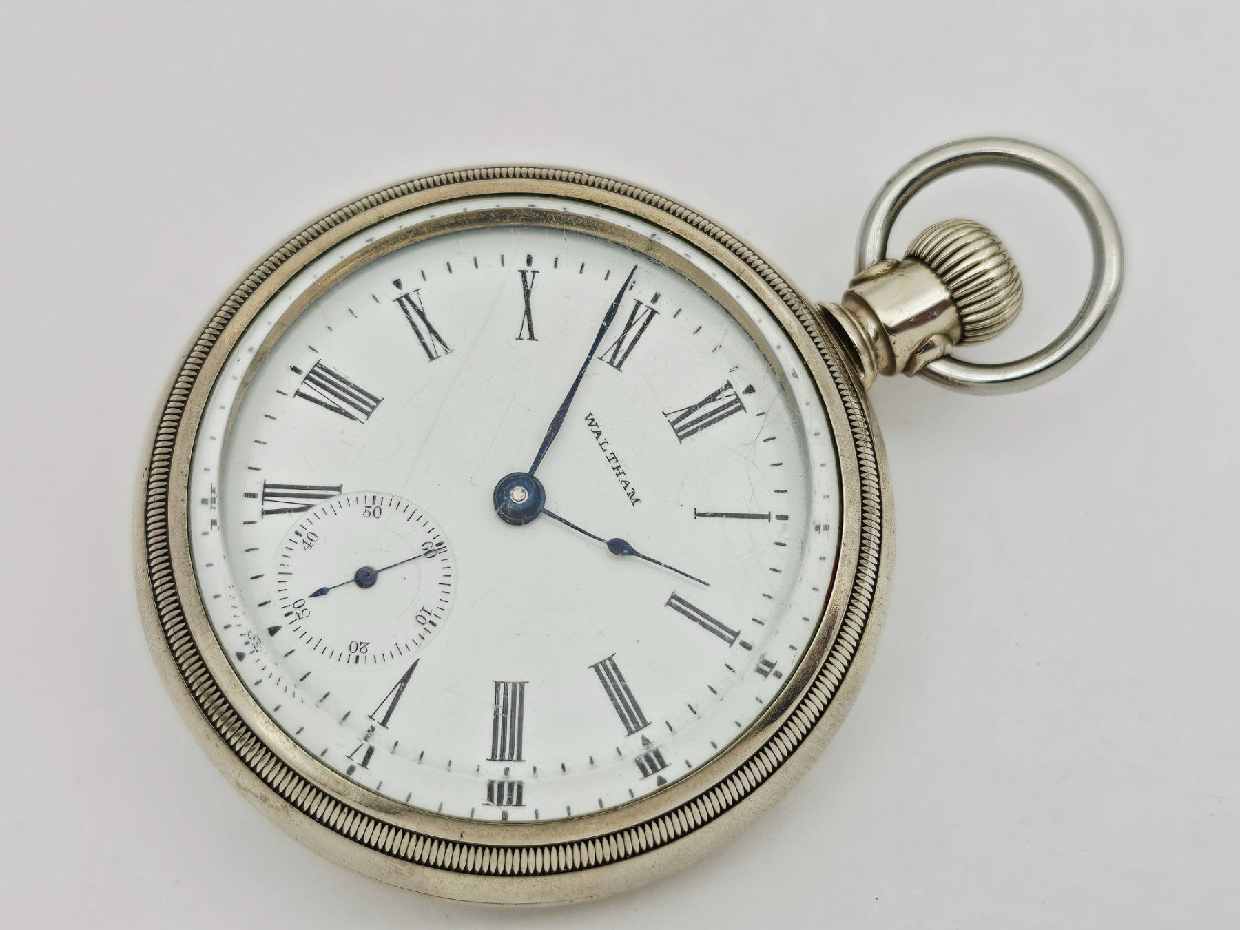 Waltham Orologi: Waltham Taschenuhr Eisenbahner – Usato da Bassersdorf venduto da AnkerWatch