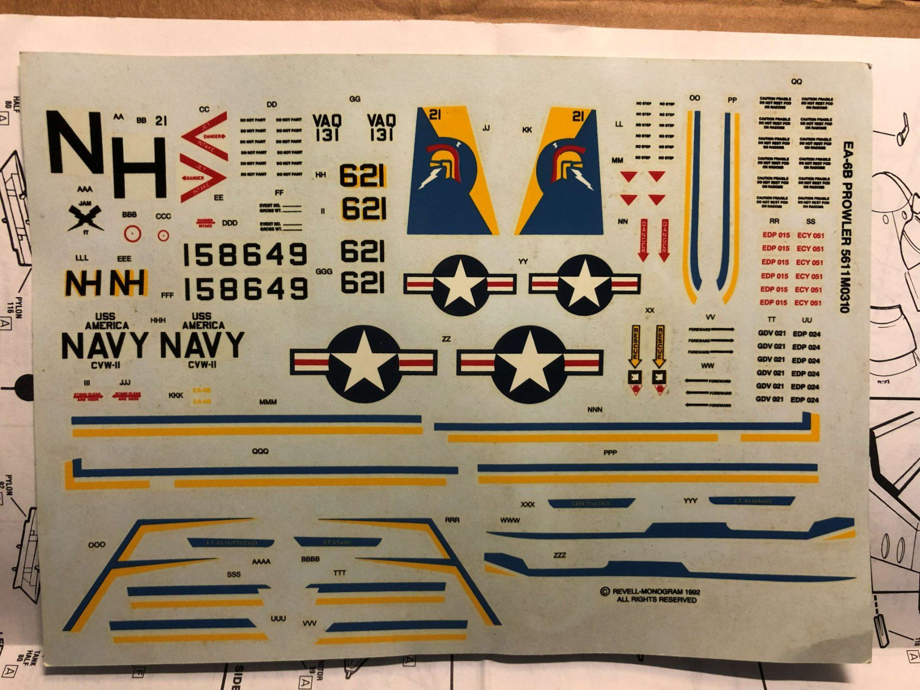 Modellbausätze & Standmodelle: Monogram EA-6B Prowler 1:48 – Neu (gemäss Beschreibung) aus Walterswil SO von only4fun 3