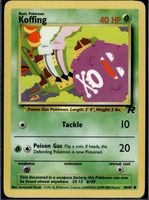 Koffing Team Rocket 58/82 Pokemon EN Unlimited