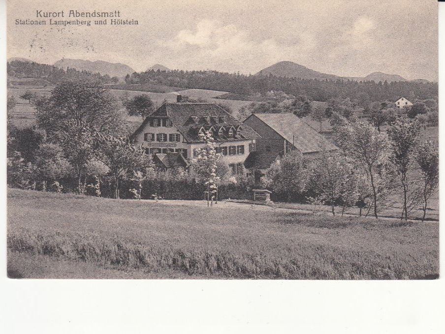 Cartoline postali: Abendsmatt 1918 – Usato da Bürglen TG venduto da StampGraf