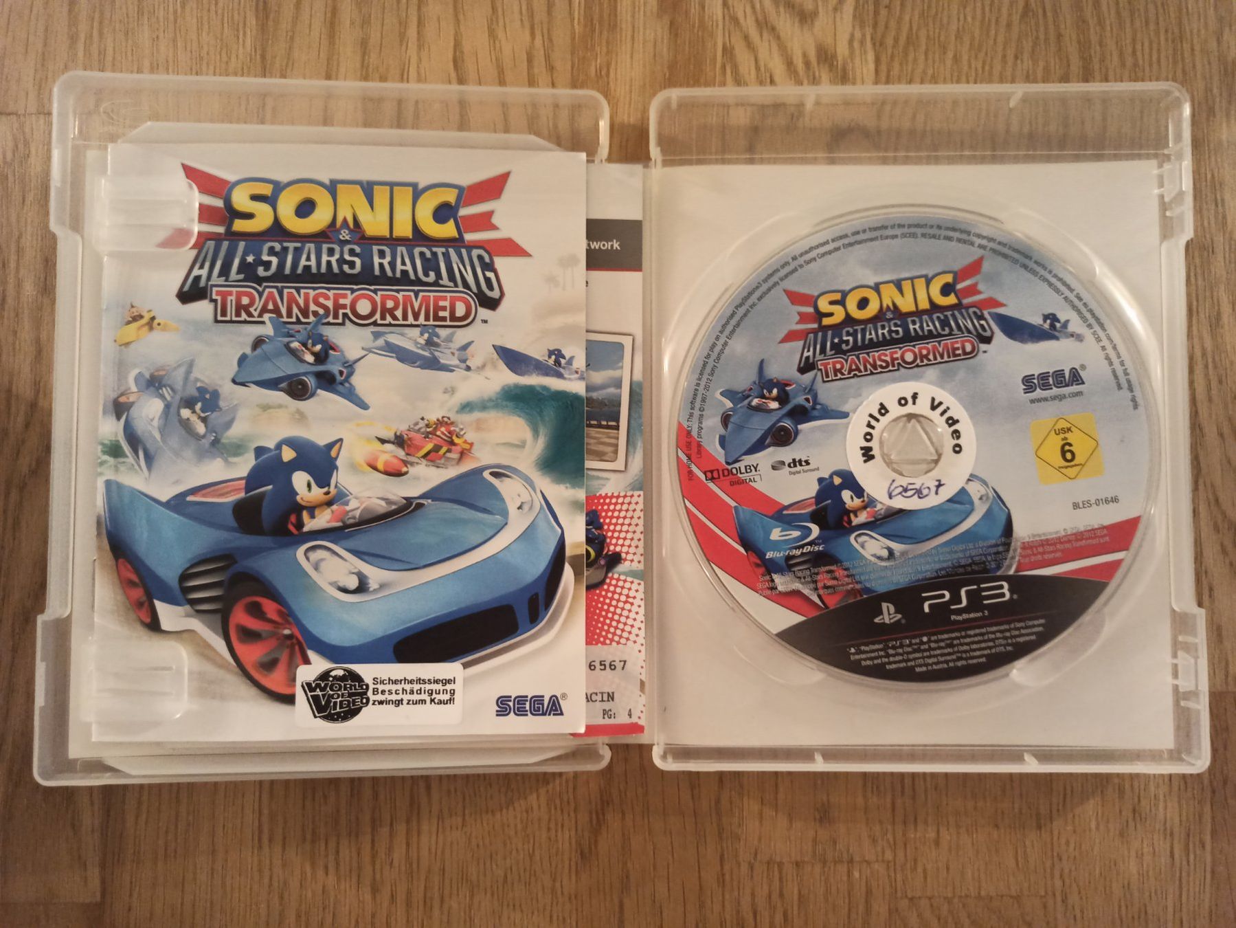 Spiele: Sonic & All-Stars Racing Transformed PS3 – Gebraucht aus Oberweningen von mar_87mx 2