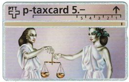 Taxcard 329L_28926 Helvetia 5 Fr deutsch