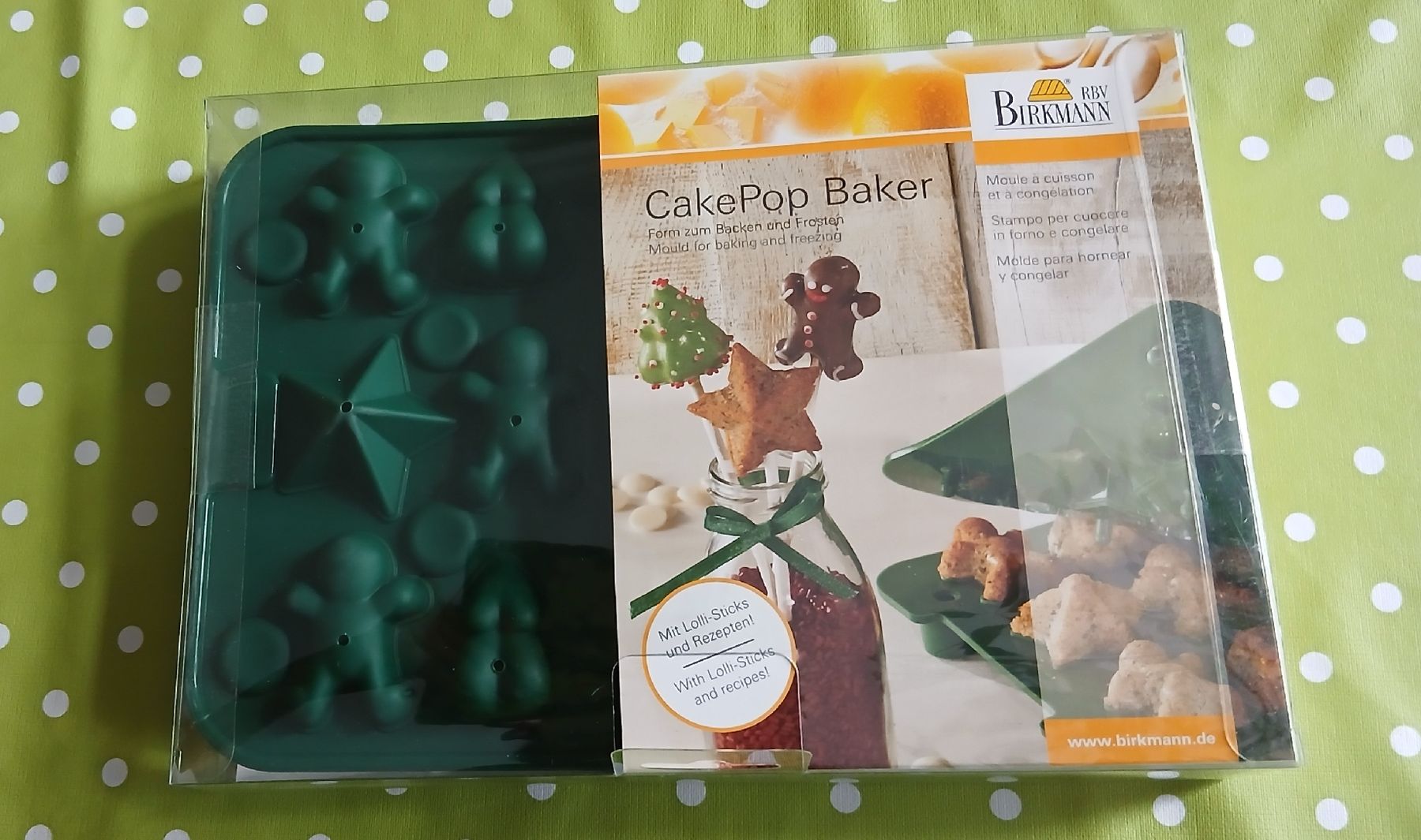 Teglie da forno: Birkmann CakePop Backform Set neu mit Rezepten – Nuovo e nell'imballaggio originale da Spreitenbach venduto da Luckylines