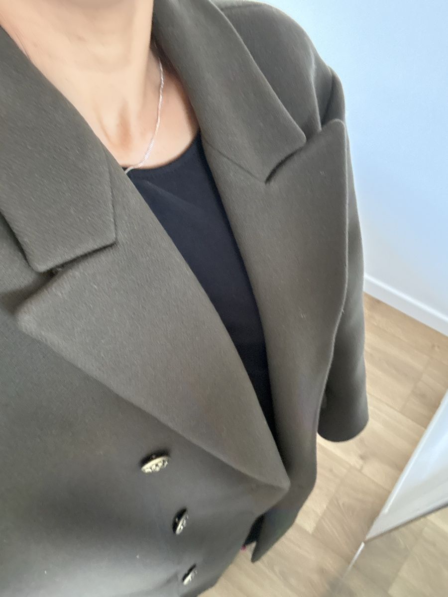 Manteaux: Authentic P.A.R.O.S.H. Italian Wool Jacket / Coat – Brown – D'occasion à Genève par Vsin 5