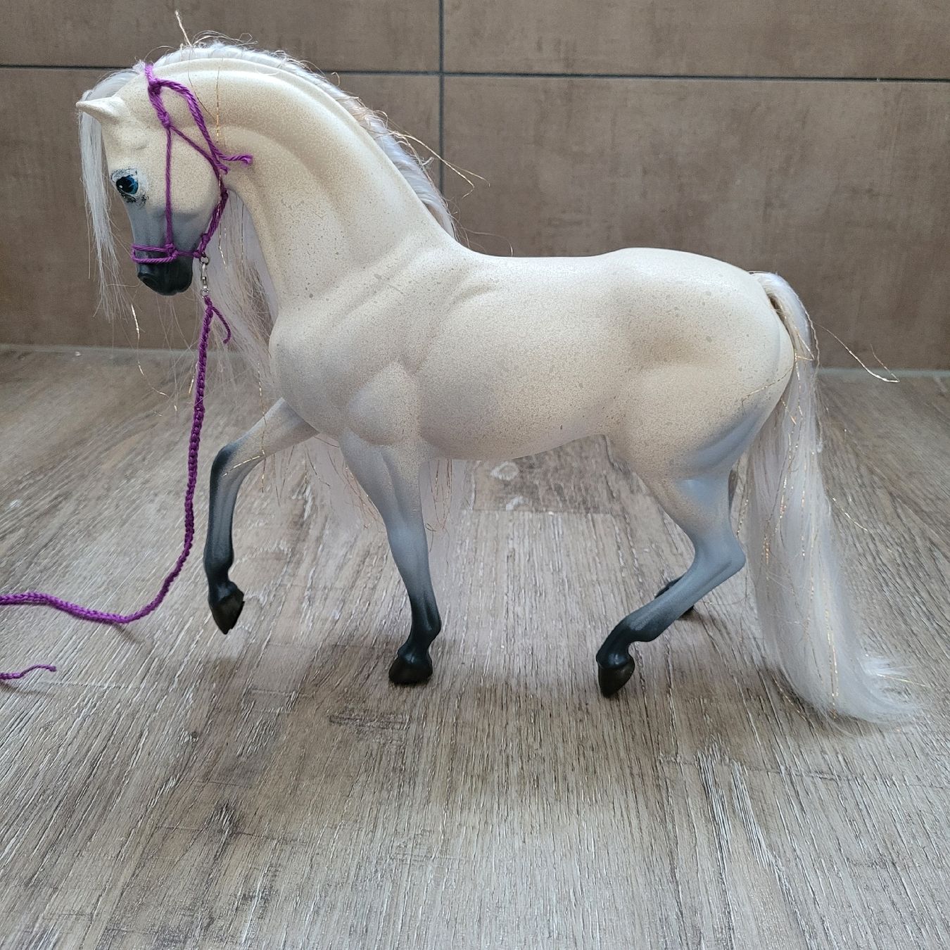 Giocattoli: Barbie Pferd Bylana Repaint/Unikat – Usato da Niederbuchsiten venduto da klengyel 3