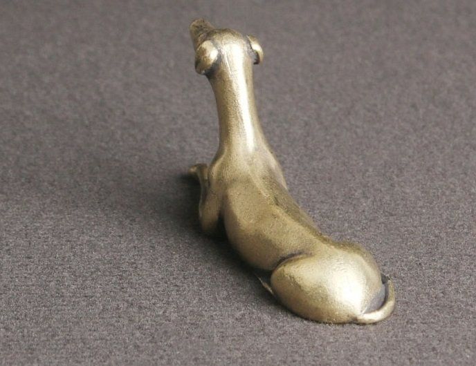 Statuette: Hund Windhund aus Messing – Nuovo (secondo la descrizione) da Uerkheim venduto da Kaufoption 2