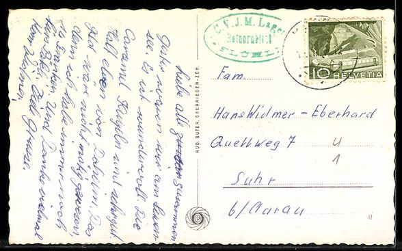 Cartoline postali: AK Flühli /Luz., Ortsansicht mit Kirche – Usato da Berlin venduto da bartko-reher 1