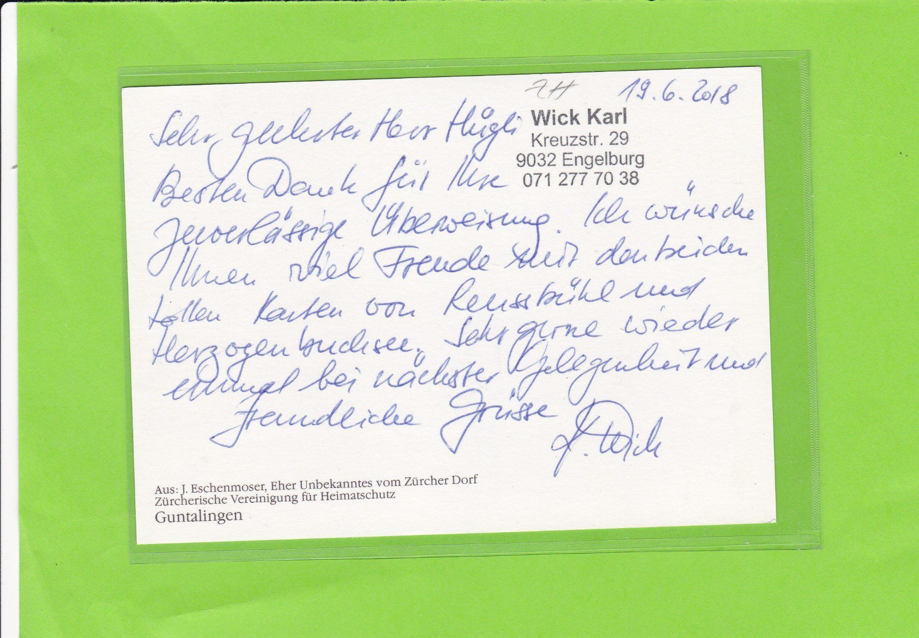 Cartes postales: Guntalingen – D'occasion à St. Peterzell par neckertal 1
