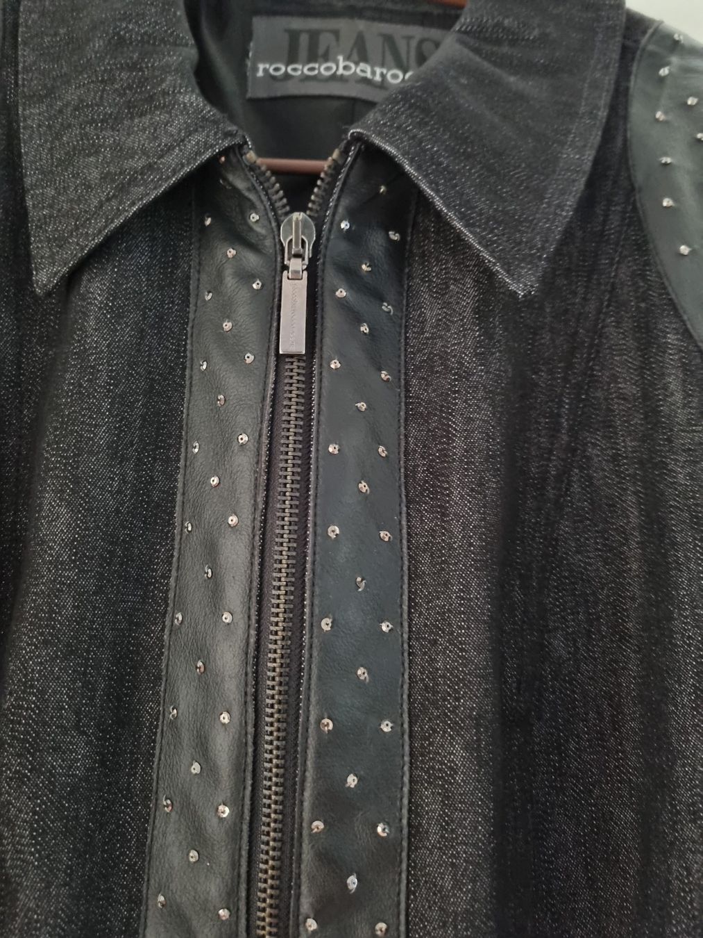Giacche: Ital. Designer Jeans-Jacke, Gr. 42 "Roccobarocco" – Usato da Urtenen-Schönbühl venduto da Pikenir 1