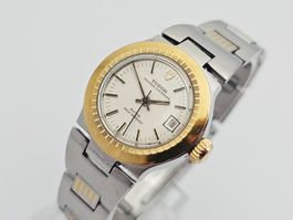Tudor Princess Oysterdate 9301 Damenuhr Stahl Gold Vintage
