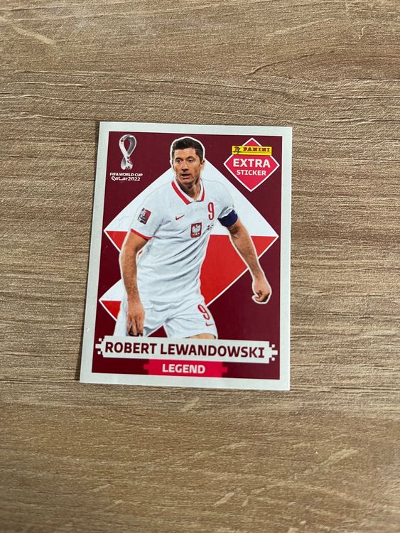 Panini Extra Sticker - Robert Lewandowski (Neuf avec emballage d ...