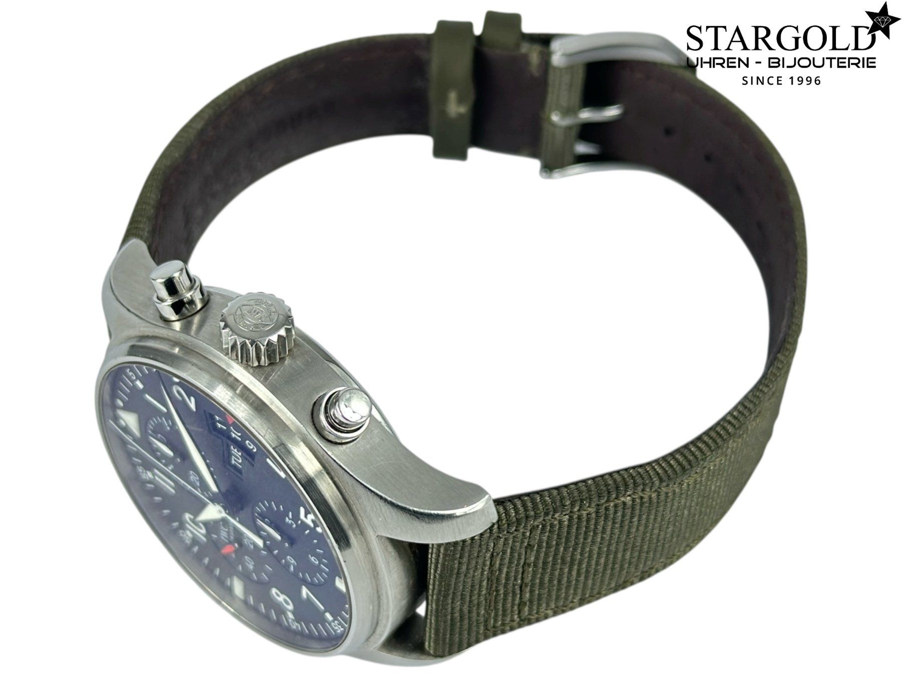 IWC Orologi: IWC Fliegeruhr Chronograph - IW377701 – Usato da Zürich venduto da Stargold-Uhren 5