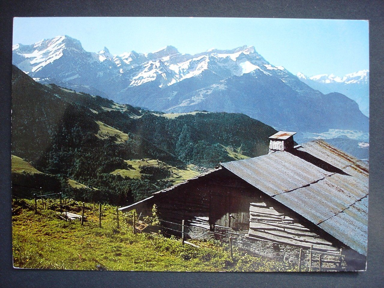Ansichtskarten: LEYSIN les Dents de Morcles – Gebraucht aus Jona von philajona