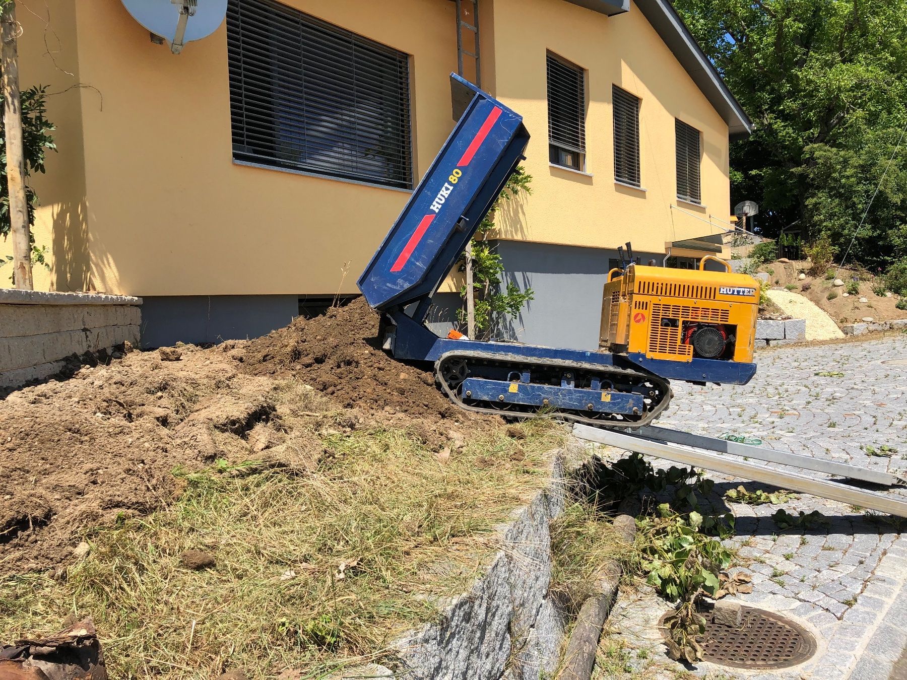Camions-bennes: Raupendumper Huki80 – D'occasion à Lotzwil par Eggi76 1