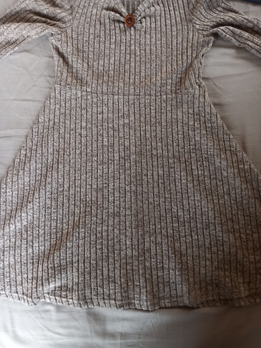 Vestiti: Robe brune style patineuse à côtes Taille M – Usato da Faoug venduto da per_kp6r 1