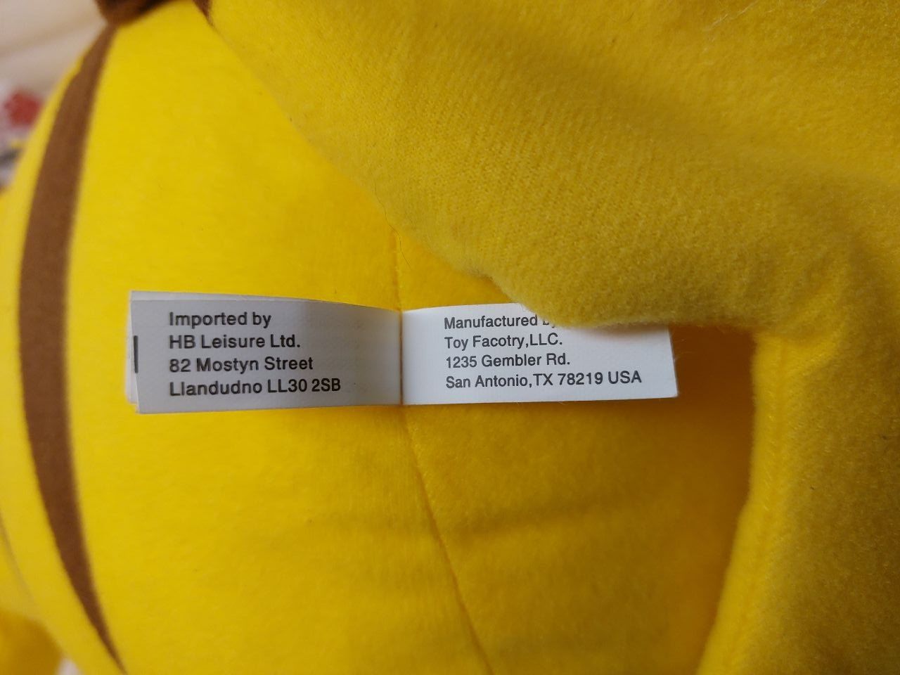Pokémon Giocattoli: Original Nintendo Pokémon Pikachu soft toy – Usato da Pambio Noranco venduto da Pol69 6