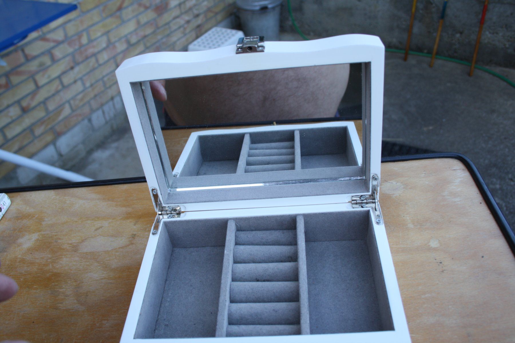 Schmuckkästen: SCHMUCKSCHATULLE  SCHMUCKBOX – Gebraucht aus Wauwil von Pneuedy 4