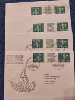 LOT Ersttagsbriefe Helvetia Briefmarken