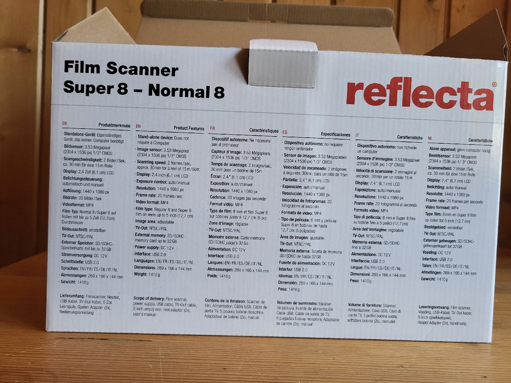 Scanner: Reflecta Film Scanner Super-8 & Normal-8 – Nuovo (secondo la descrizione) da Bern venduto da Puzzle3 2