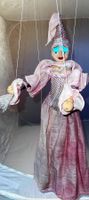 Marionette Kunigunde pink H 40 cm. (297)