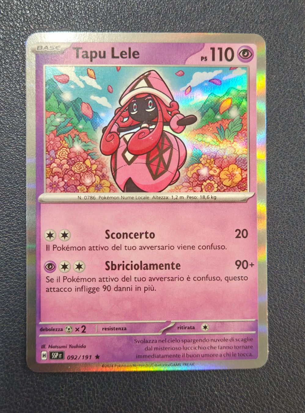 Pokémon Carte collezionabili: Pokemon 092/191 Tapu Lele Holo IT – Usato da Lugano venduto da pan_5zpg