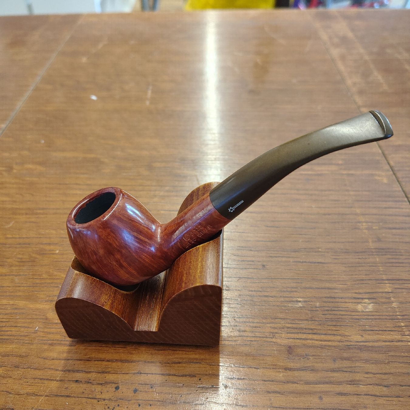 Pipe & Accessori: Savinelli Oscar 626 Aged Briar Pipe with Stand – Usato da maroggia venduto da tondo_Music
