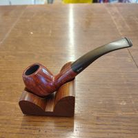 Savinelli Oscar 626 Aged Briar Pipe with Stand