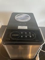 ELECTION Glacemaschine 1.5 Liter Edelstahl digital mit Zubeh