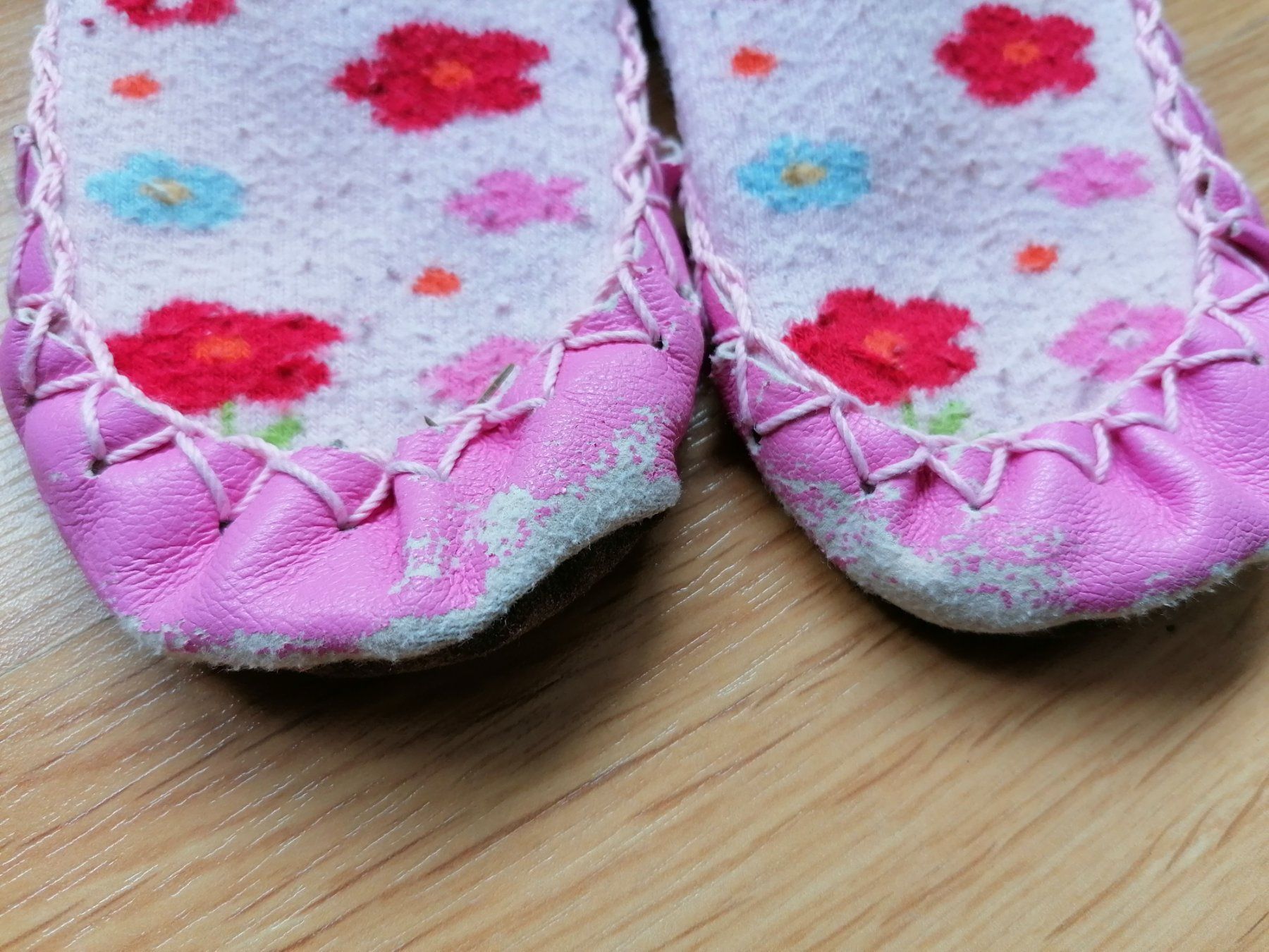 Calze per bambini: Socken-Lederfinkli Sohlenlänge ca. 16.5cm – Usato da Büttikon AG venduto da Amineah 2