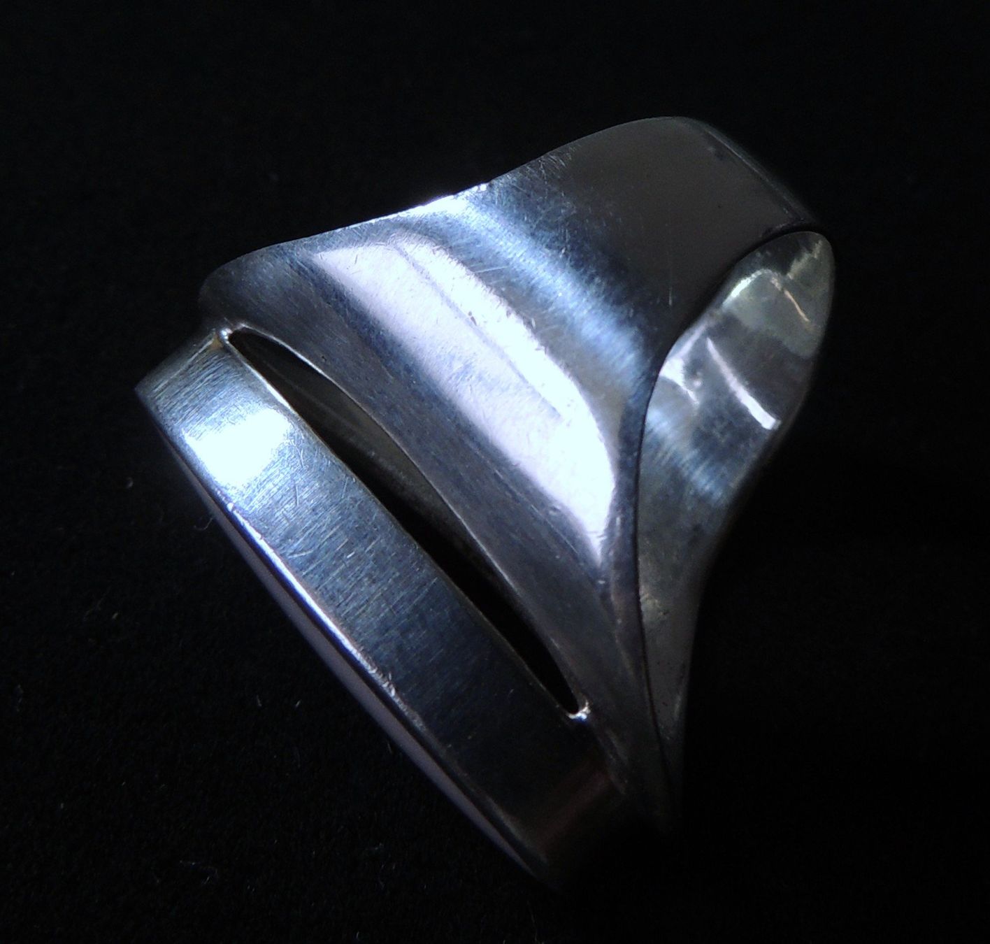 Ringe: Silber 925 Fingerring Gr. 57 Perlmuttimitat – Gebraucht aus Waldenburg von schaller707 2