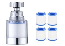 Wasserhahnfilter Wasser Leitungswasser mit 4xErsatz Filter