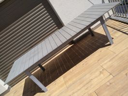 Gartentisch ausziehbar 275 x 100