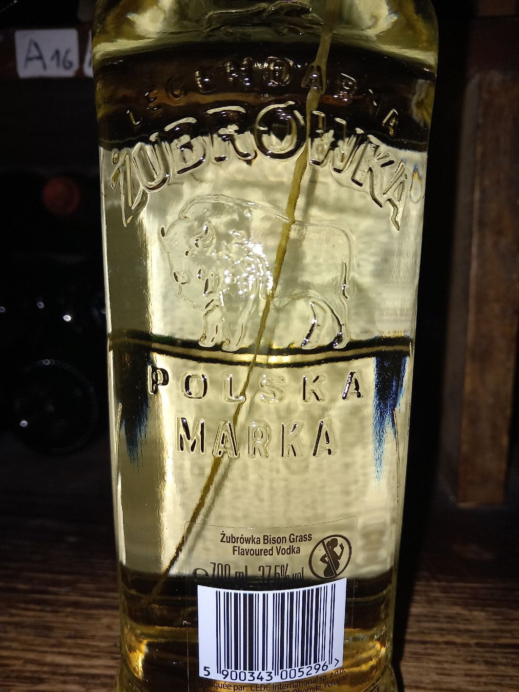 Bevande alcoliche: Vodka Zubrowka Bison – Nuovo e nell'imballaggio originale da Le locle venduto da juliensaran 3