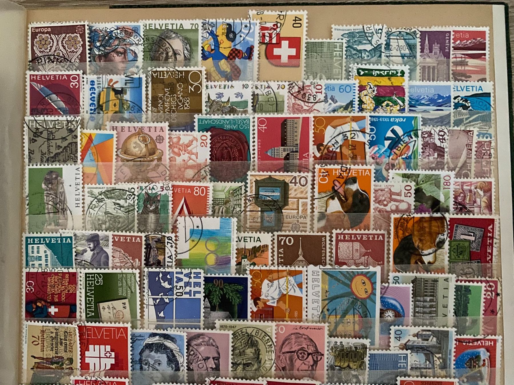 Tutti i francobolli: Briefmarken Sammlung Helvetia 120 stuck – Usato da matten b. interlaken venduto da jfran17 1