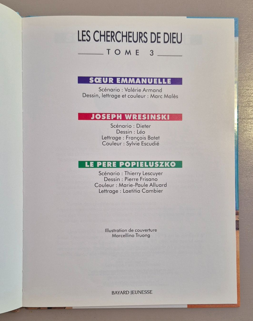 Fumetti: Les Chercheurs de Dieu - Tome 3 - Sœur Emmanuelle – Usato da Grand-Lancy venduto da loi_599y 2