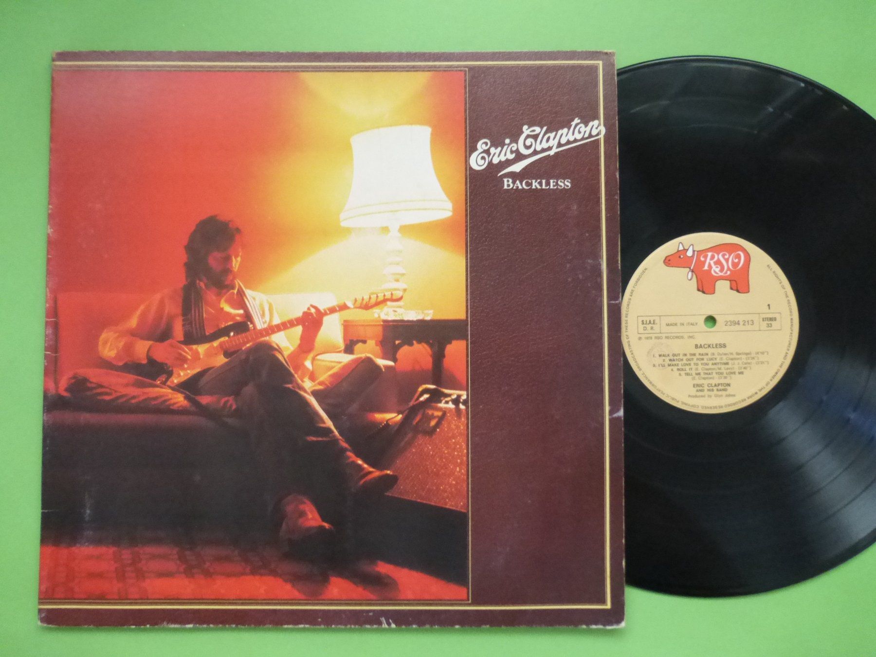 Dischi in vinile: Eric Clapton – Backless – Usato da Zürich venduto da Swiss57