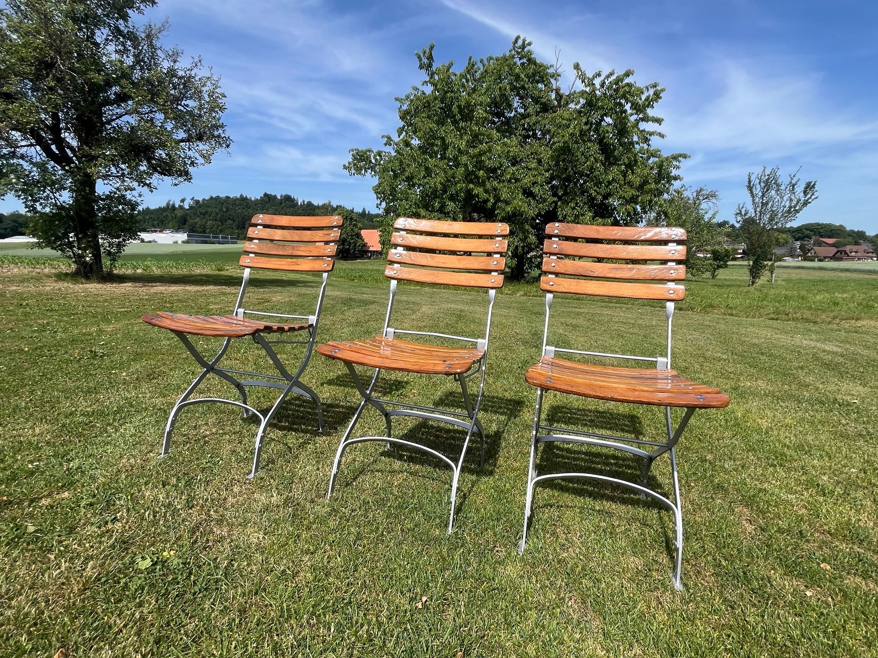 Sedie: 3 Gartenstühle Klappbar – Usato da Allmendingen b. BE venduto da juair 4