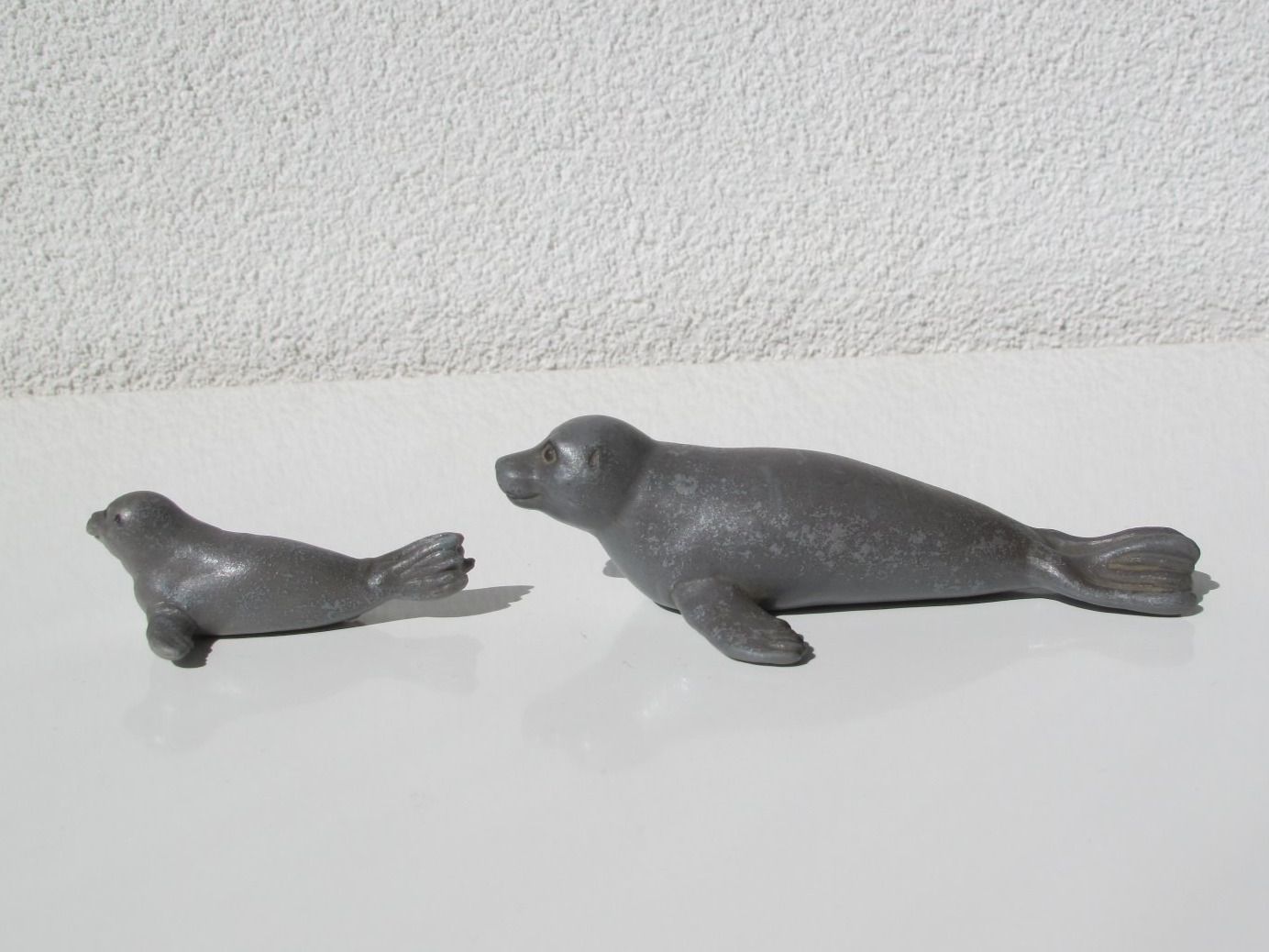 Schleich Figuren: Schleich 14171 Seehund & 14169 Heuler, Robbe – Gebraucht aus Vilters von hedi00 2