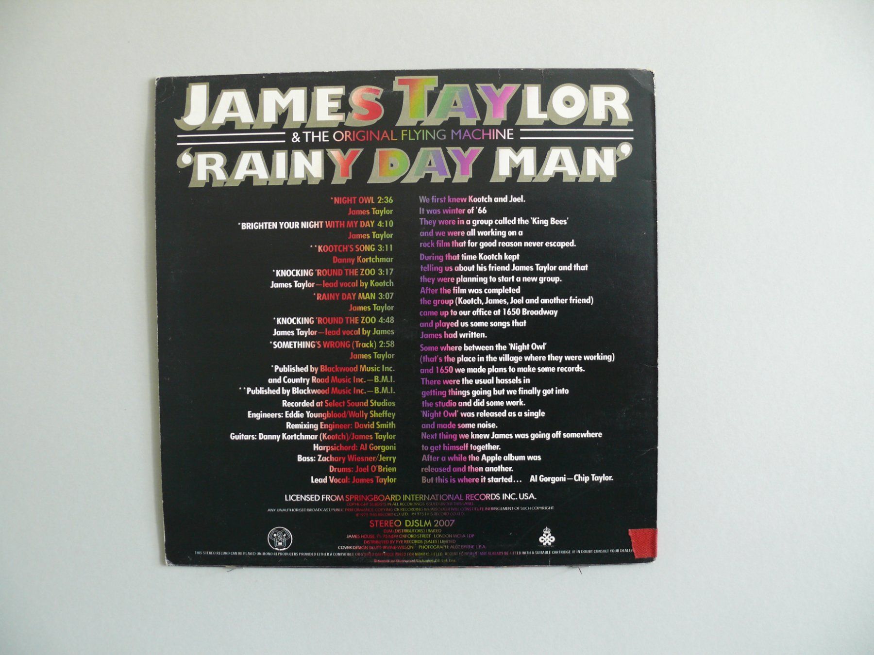 Dischi in vinile: James Taylor – Usato da Scherzingen venduto da packtesan 1