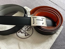 Hermes Paris Herrengürtel Leder Neu um Fr. 1100.00 !