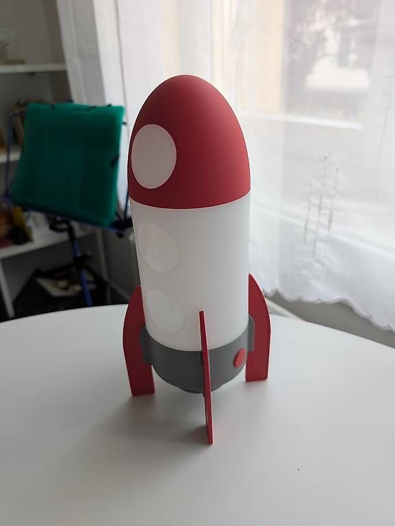 Ikea Lampade: IKEA Lampe AFTONSPARV Raumschiff Rakete – Usato da Bern venduto da hse_9nh8