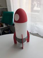 IKEA Lampe AFTONSPARV Raumschiff Rakete